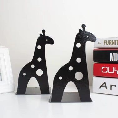 accessoire de bureau serre livre girafe