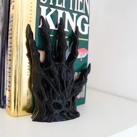 objet décoratif main noir gothique