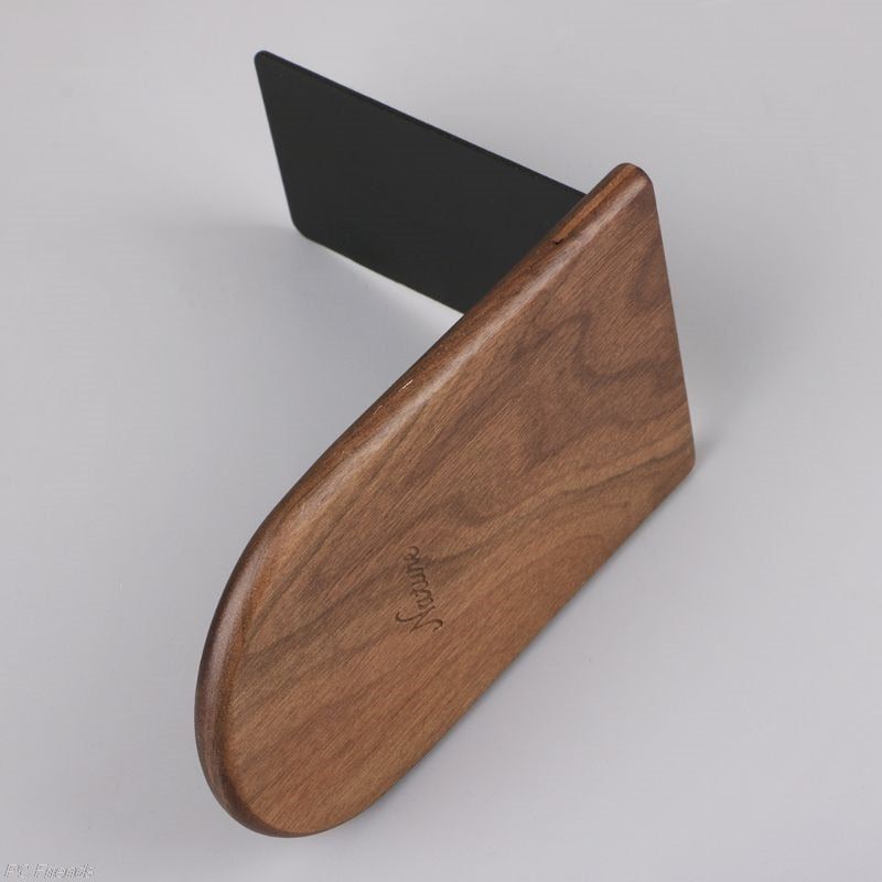serre livre en bois design arrondi