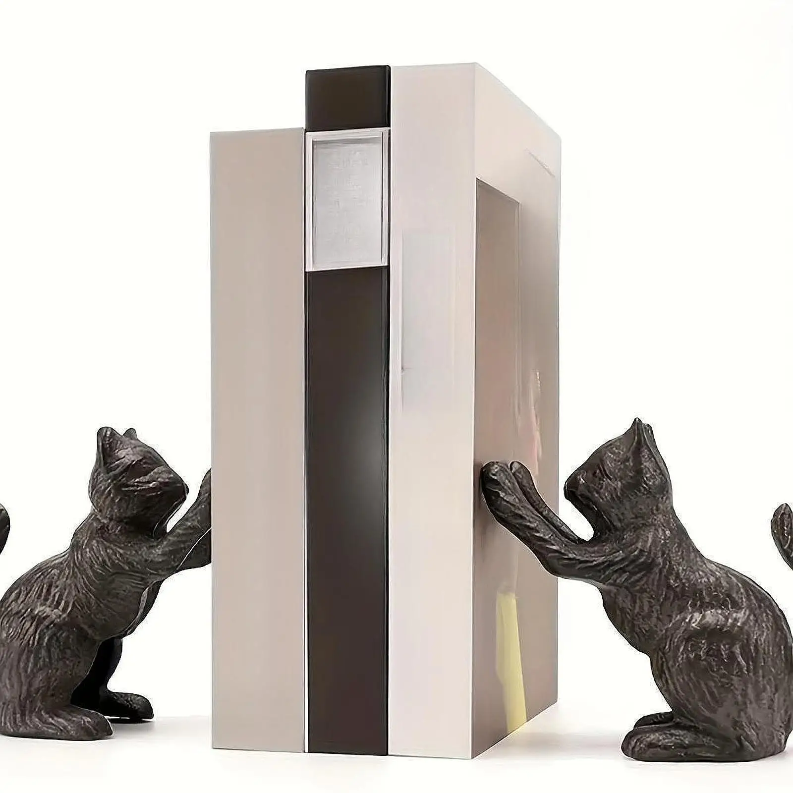 Serre-livres chat – Image 4