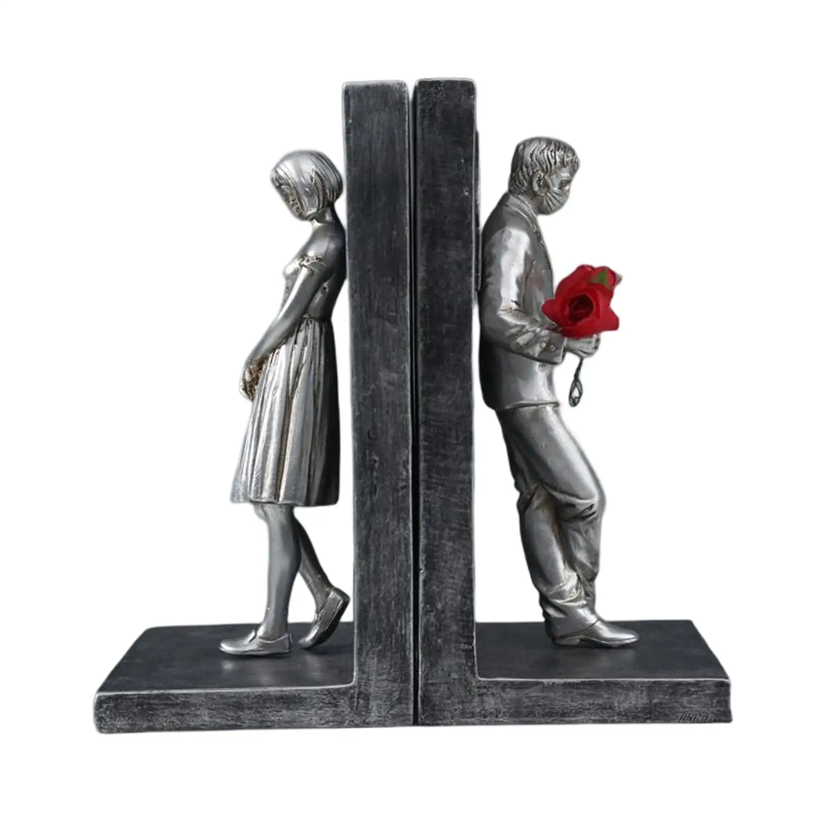 Serre-livres couple amour – Image 3