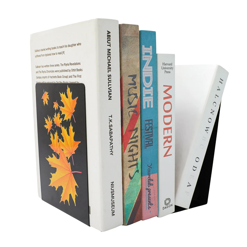 Serre-livres feuilles d'automne – Image 6