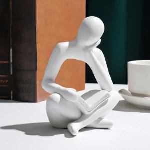 Serre-livres art abstrait simple et moderne