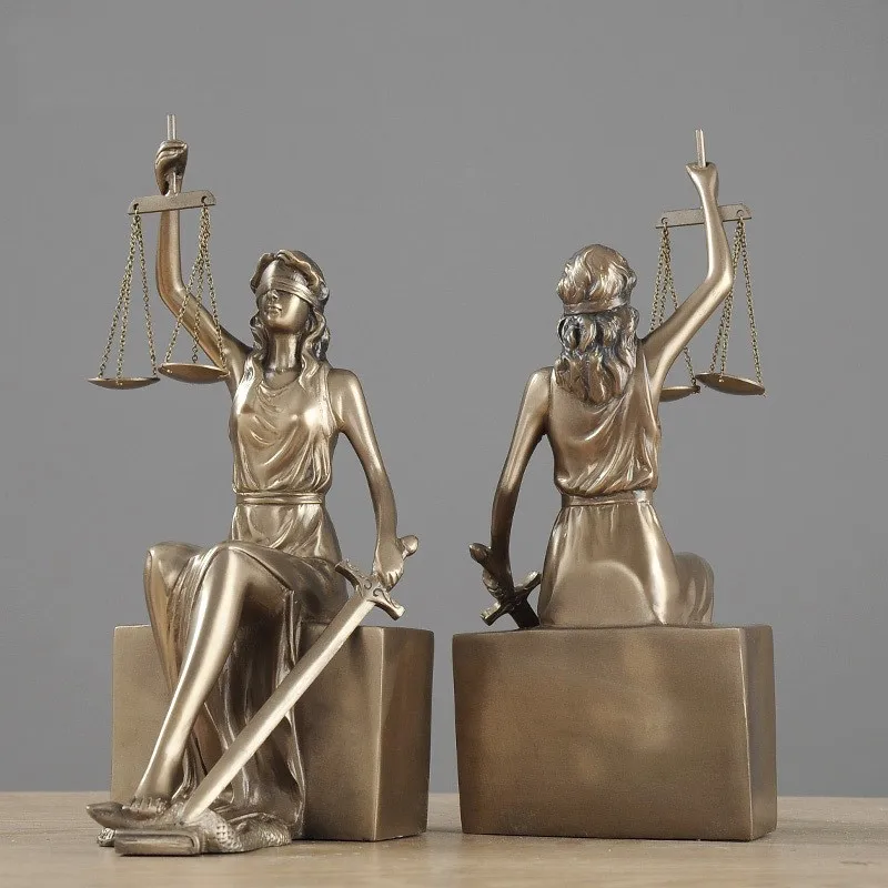 Serre-livres déesse de la justice – Image 3