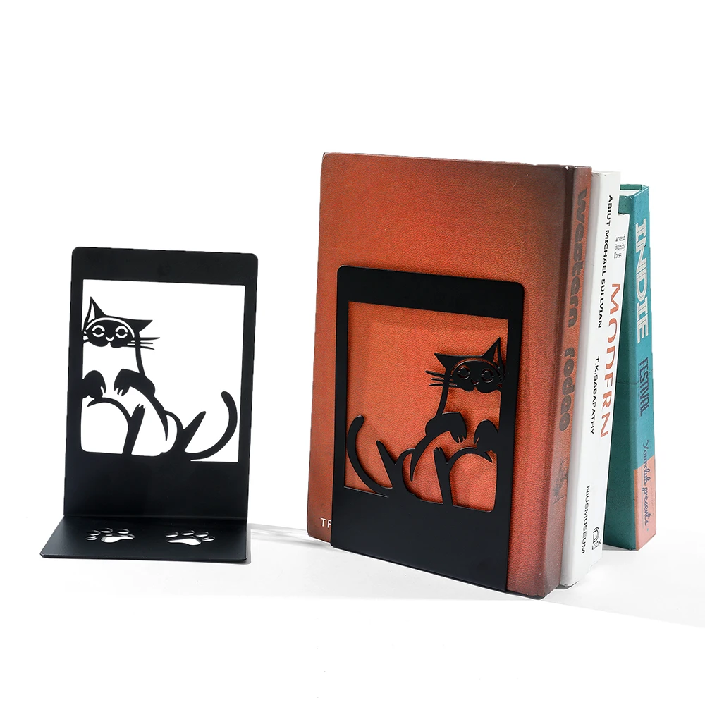 Serre-livres chat rassasié – Image 9