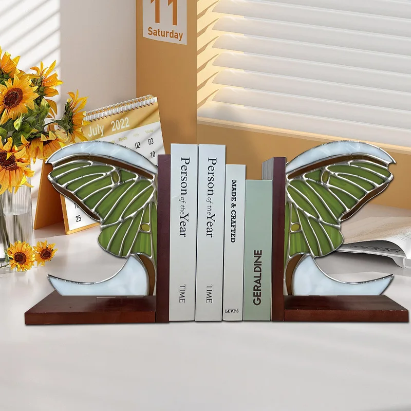 Serre-livres ailes de papillon