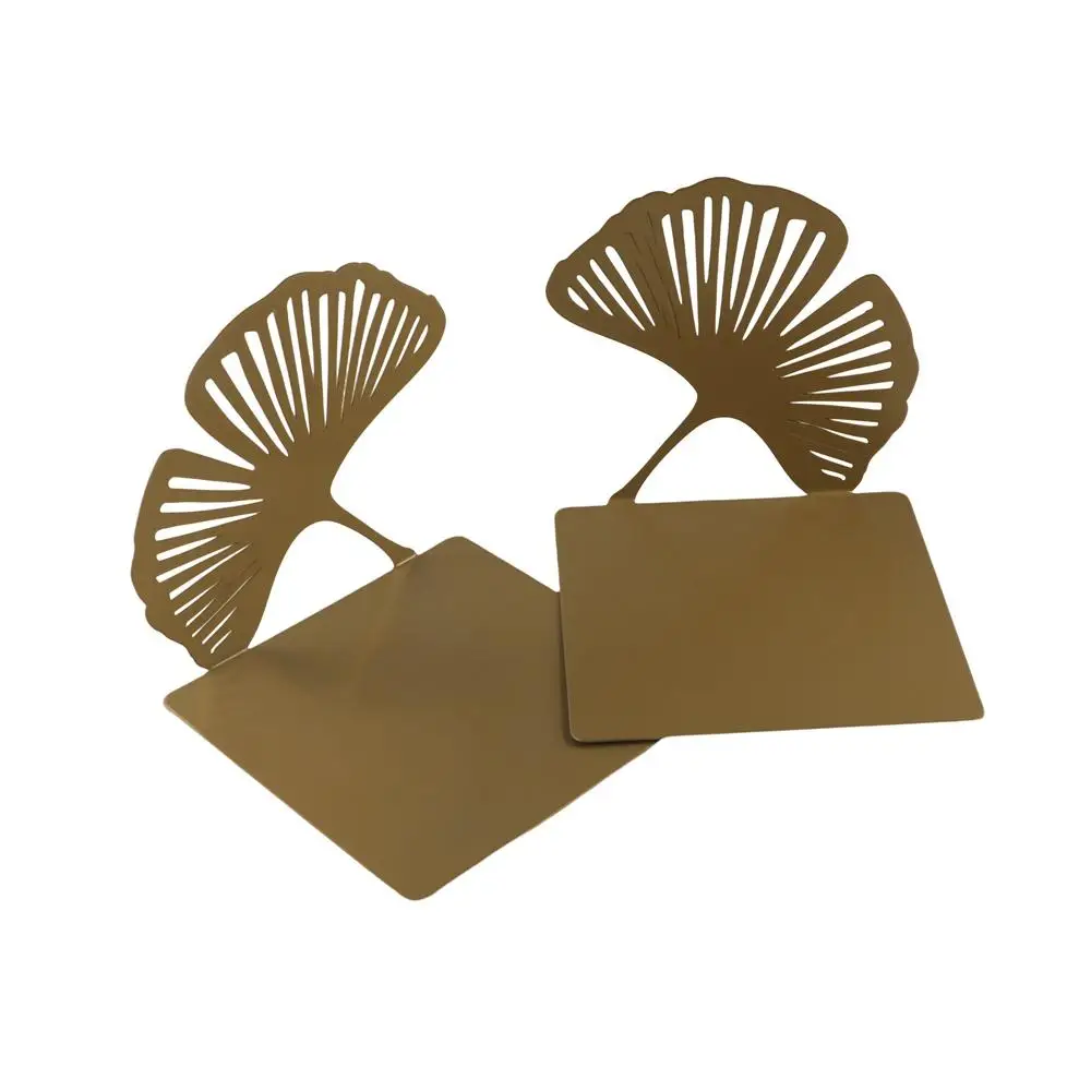Serre-livres feuilles dorées – Image 3