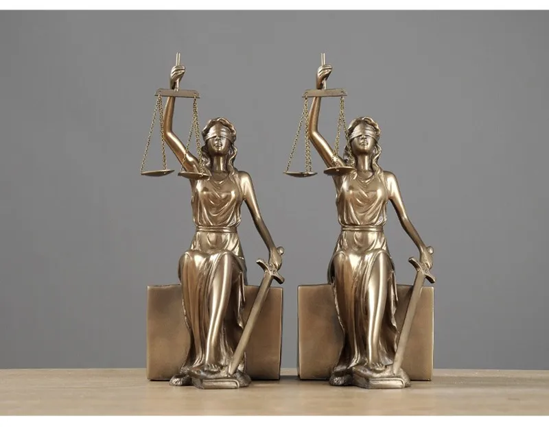 Serre-livres déesse de la justice – Image 11