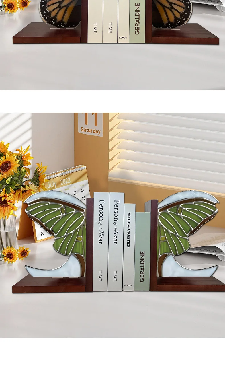 Serre-livres ailes de papillon – Image 5
