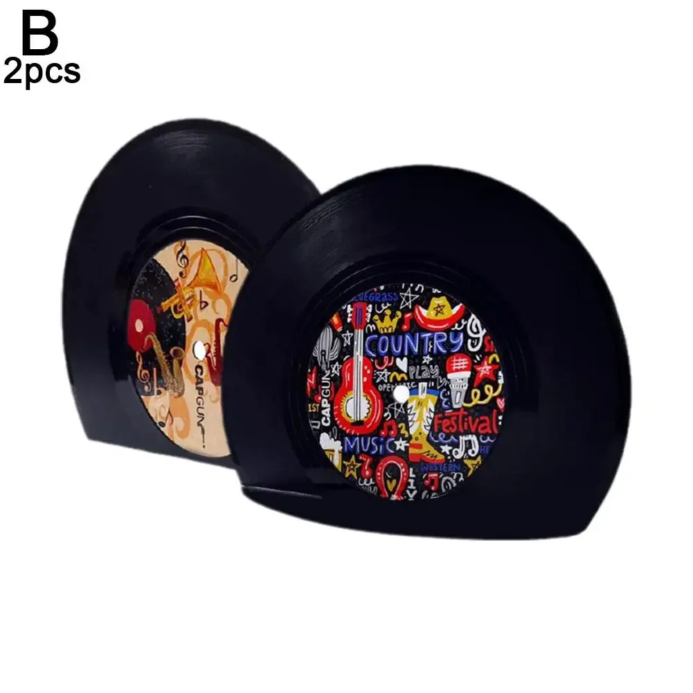 Serre-livres disque vinyle – Image 2