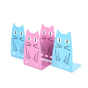 Serre-livres chat