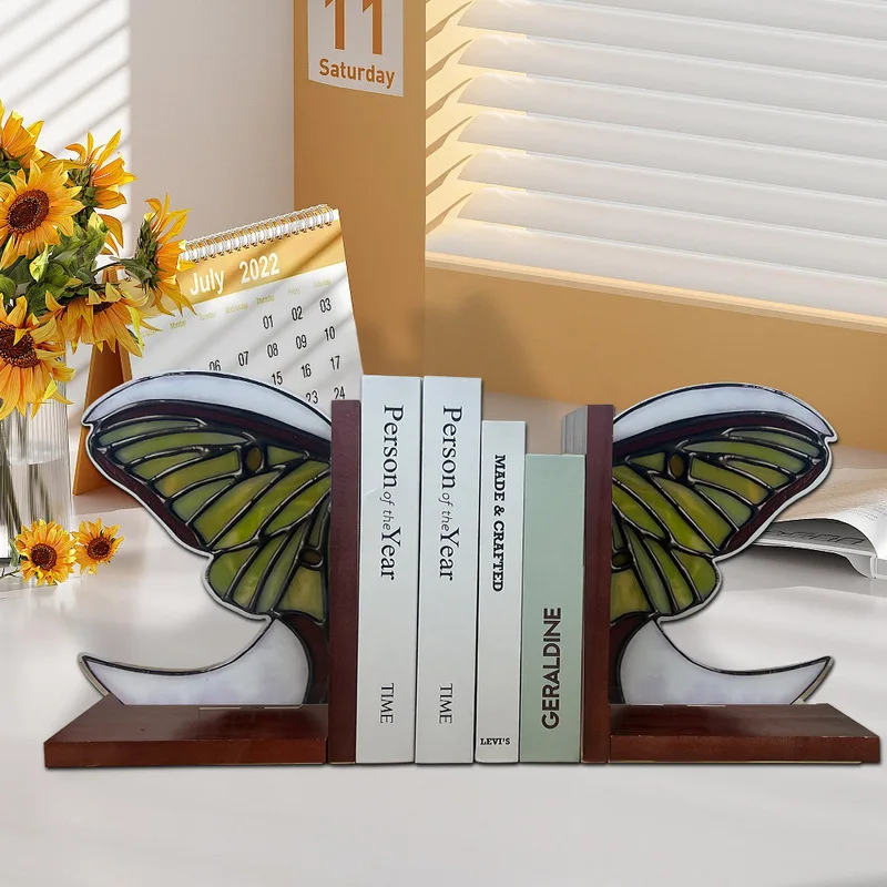 Serre-livres ailes de papillon – Image 2