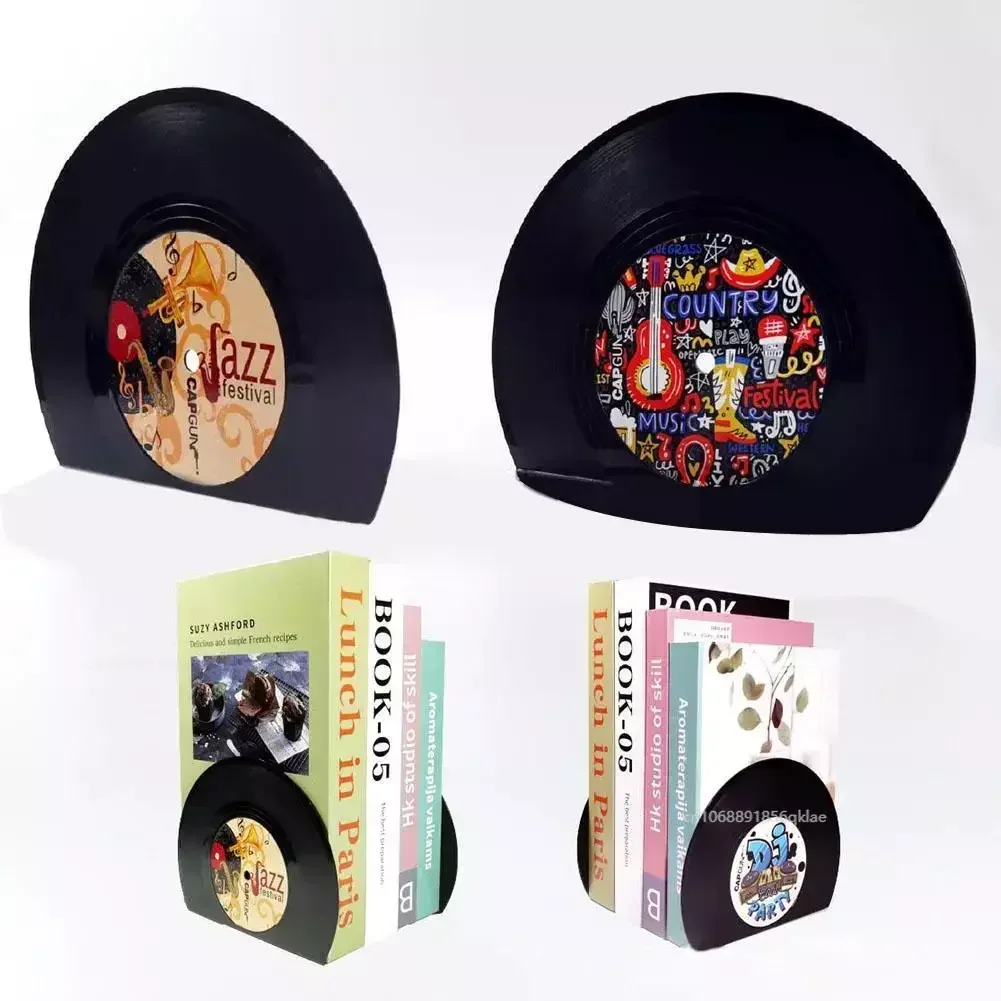 Serre-livres disque vinyle