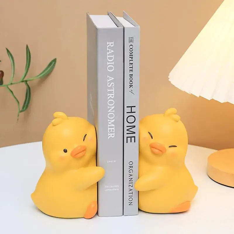 Serre-livres adorables petits canards