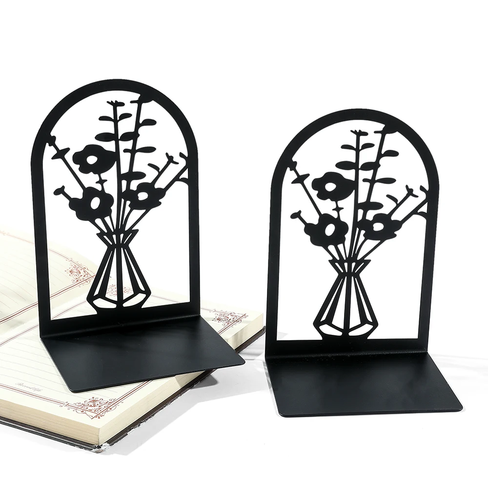 serre-livres fleurs dans vase – Image 11