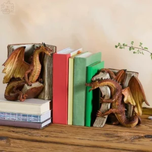 Serre-livres dragon sur pattes