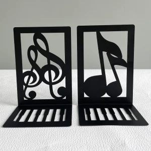 Serre-livres note de musique piano