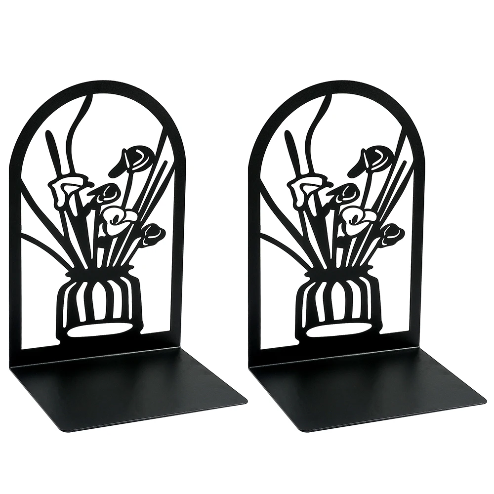 serre-livres fleurs dans vase – Image 6