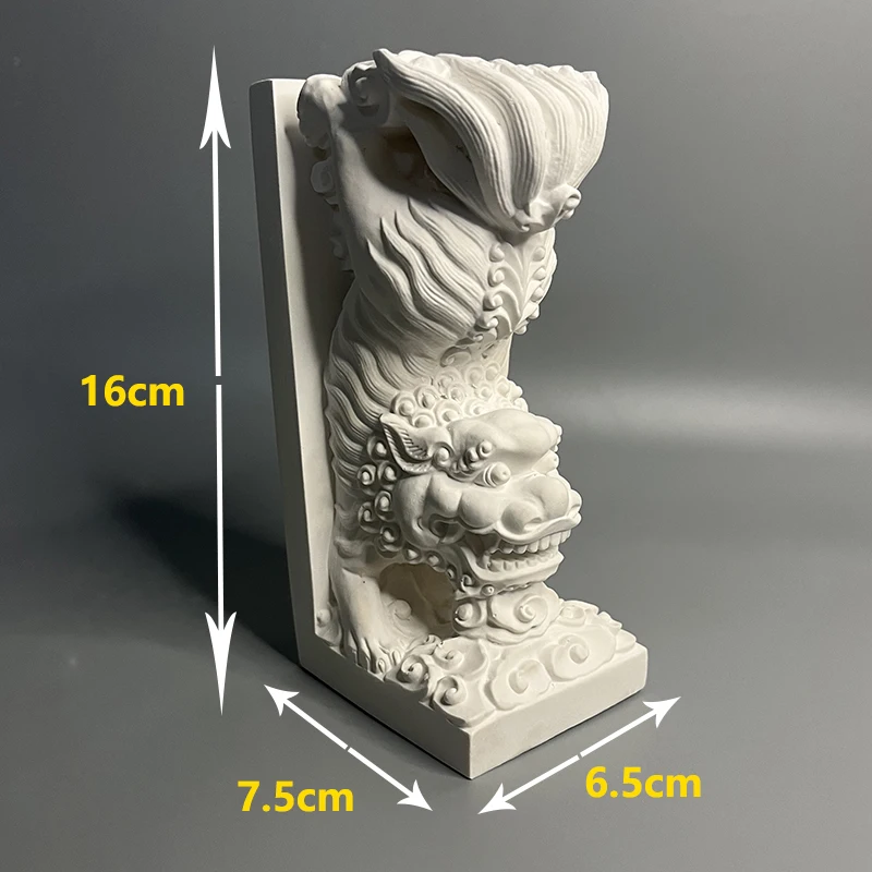 Serre-livres sculpture pierre – Image 6