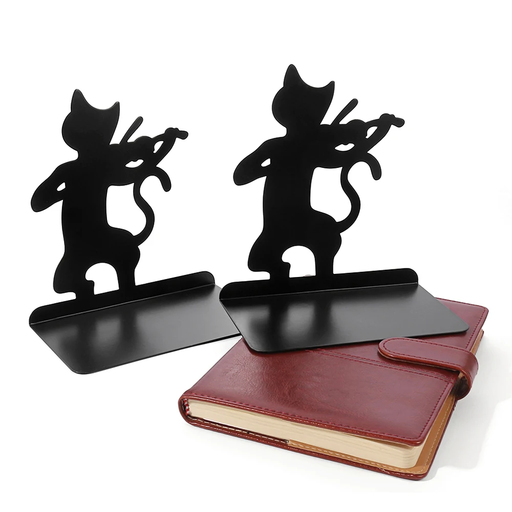 Serre-livres chat joueur de violon – Image 7