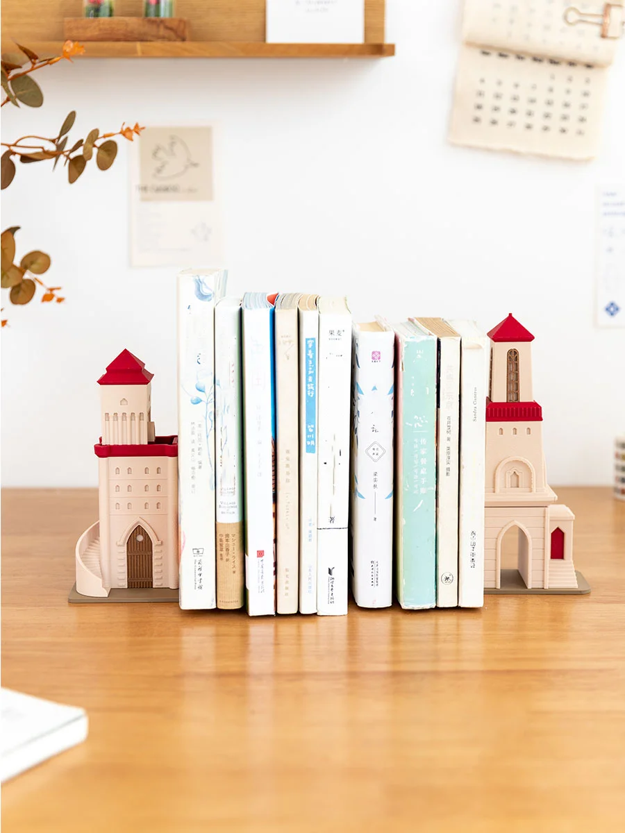Serre-livres château médiéval – Image 7