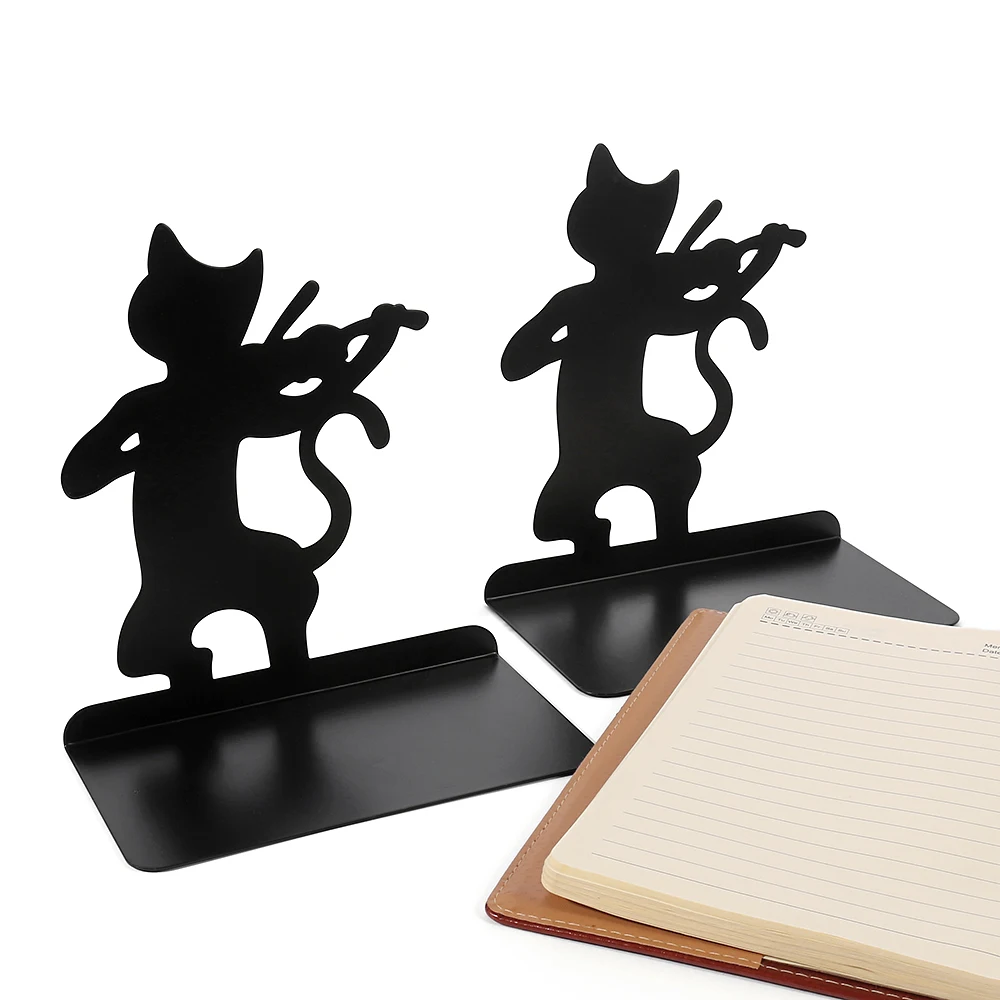 Serre-livres chat joueur de violon – Image 5