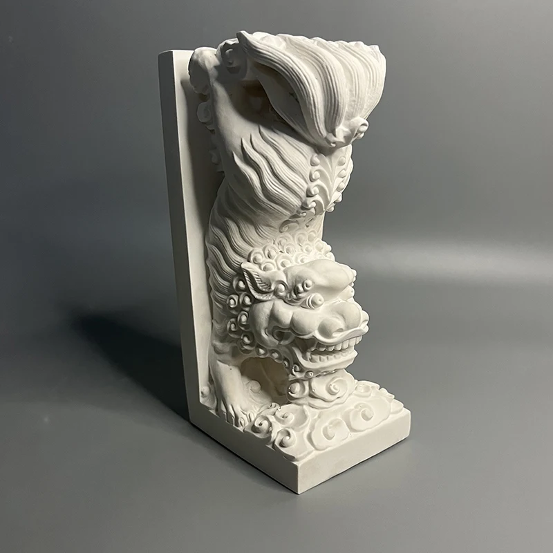Serre-livres sculpture pierre – Image 3