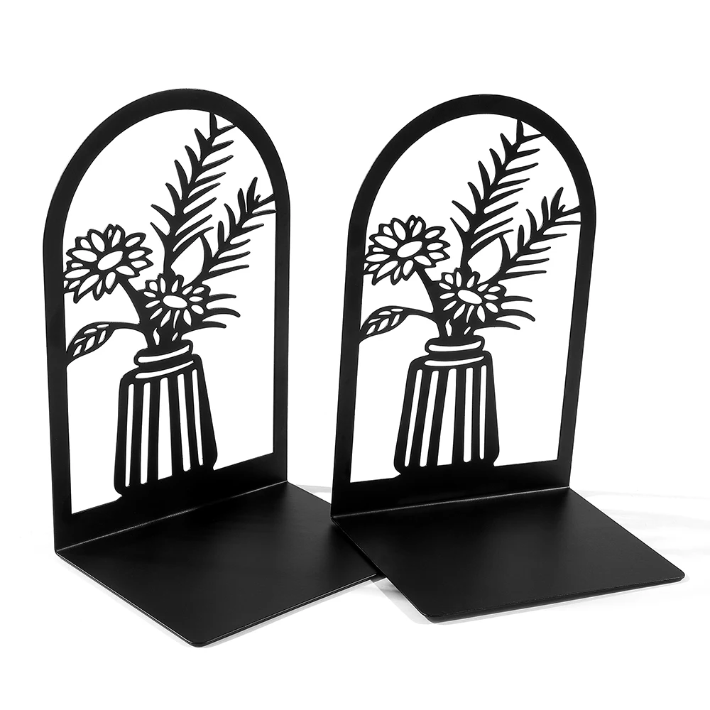 serre-livres fleurs dans vase – Image 13