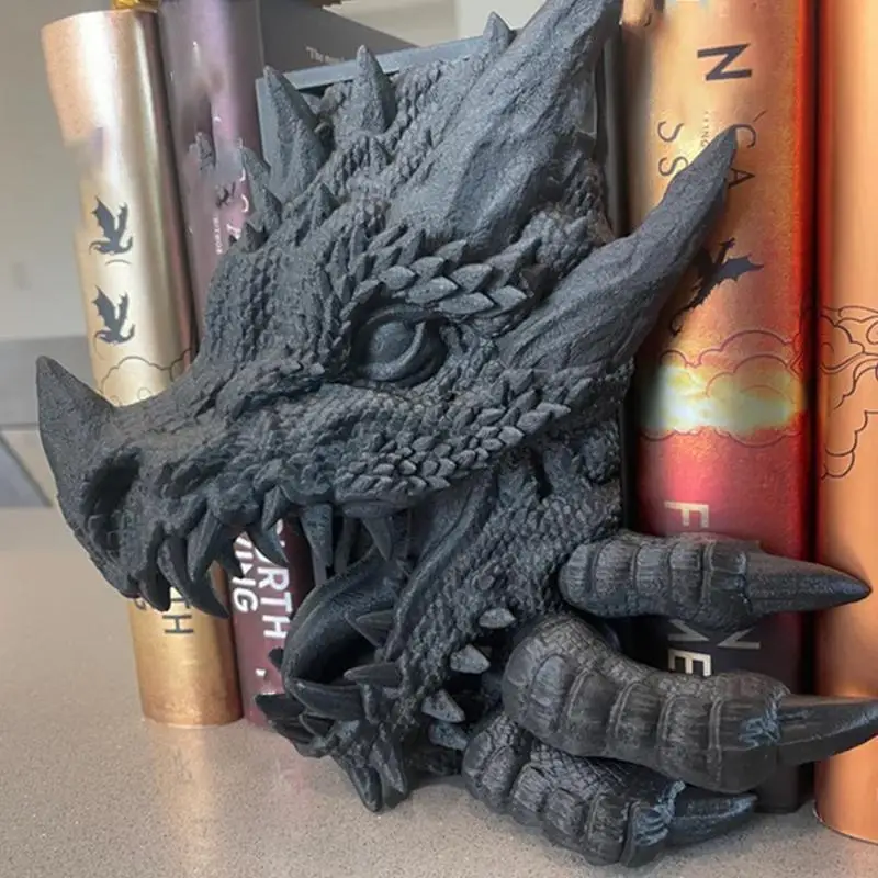 Serre-livres tête de dragon – Image 2