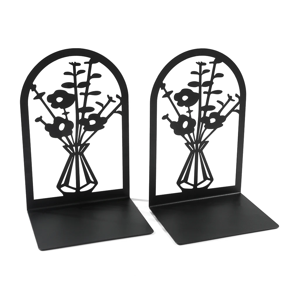 serre-livres fleurs dans vase – Image 9