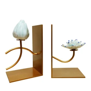 Serre-livres lotus