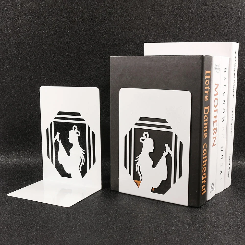 Serre-livres jeune fille à l'oiseau – Image 3