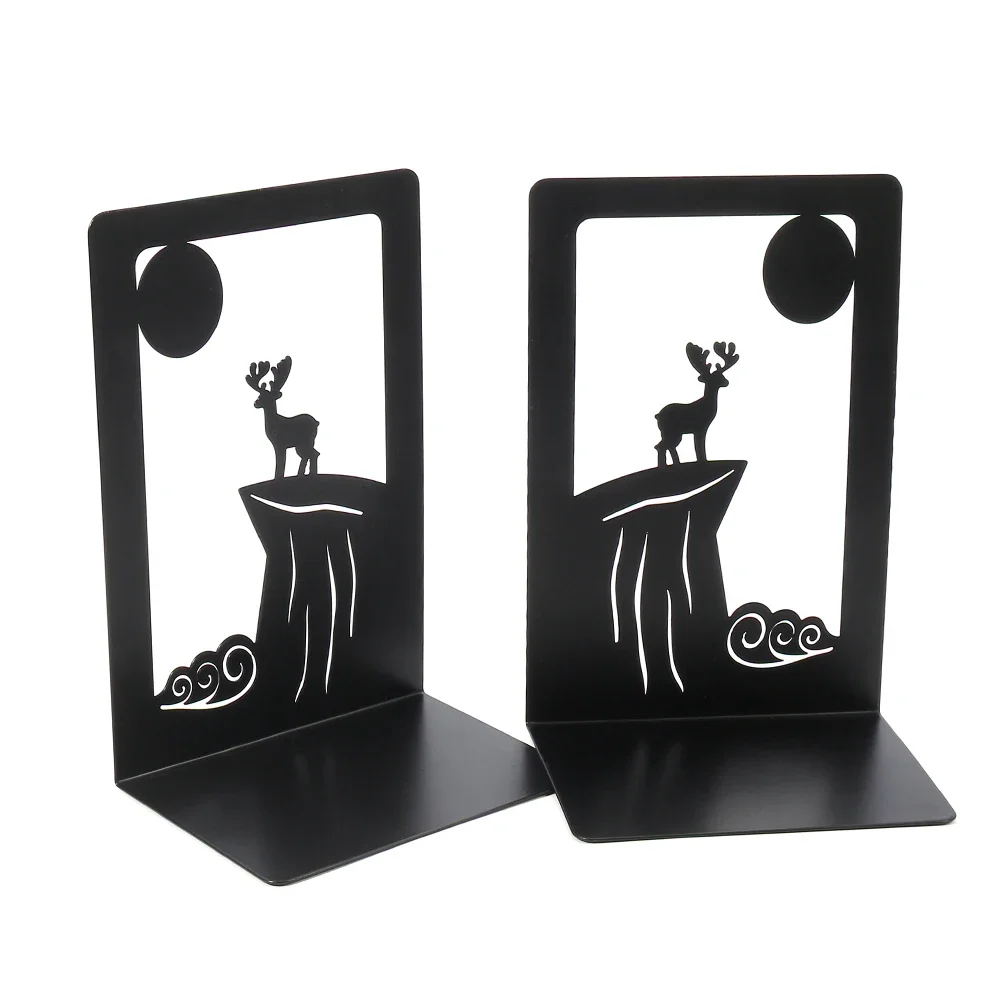 Serre-livres cerf sur montagne – Image 3