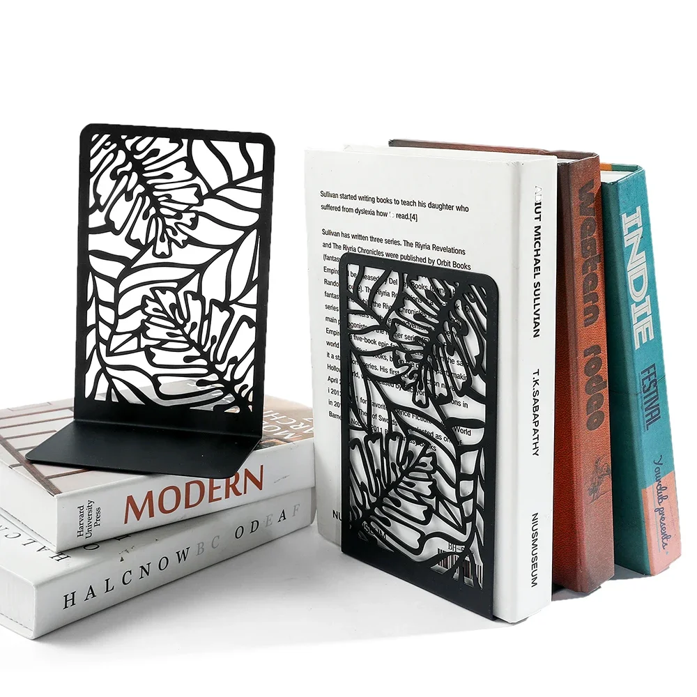 Serre-livres feuilles délicates – Image 13