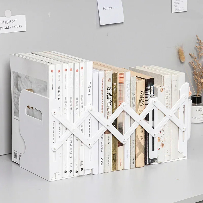 Serre-livres réglable, rétractable