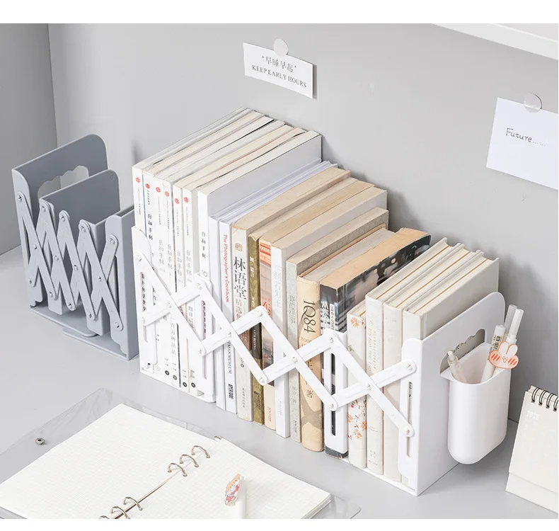 Serre-livres réglable, rétractable – Image 8