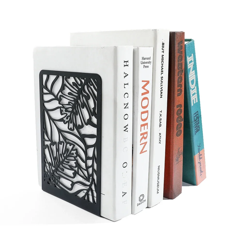 Serre-livres feuilles délicates – Image 14