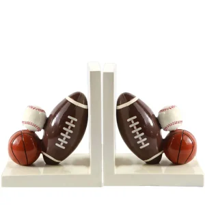 Serre-livres rugby, sport de ballons