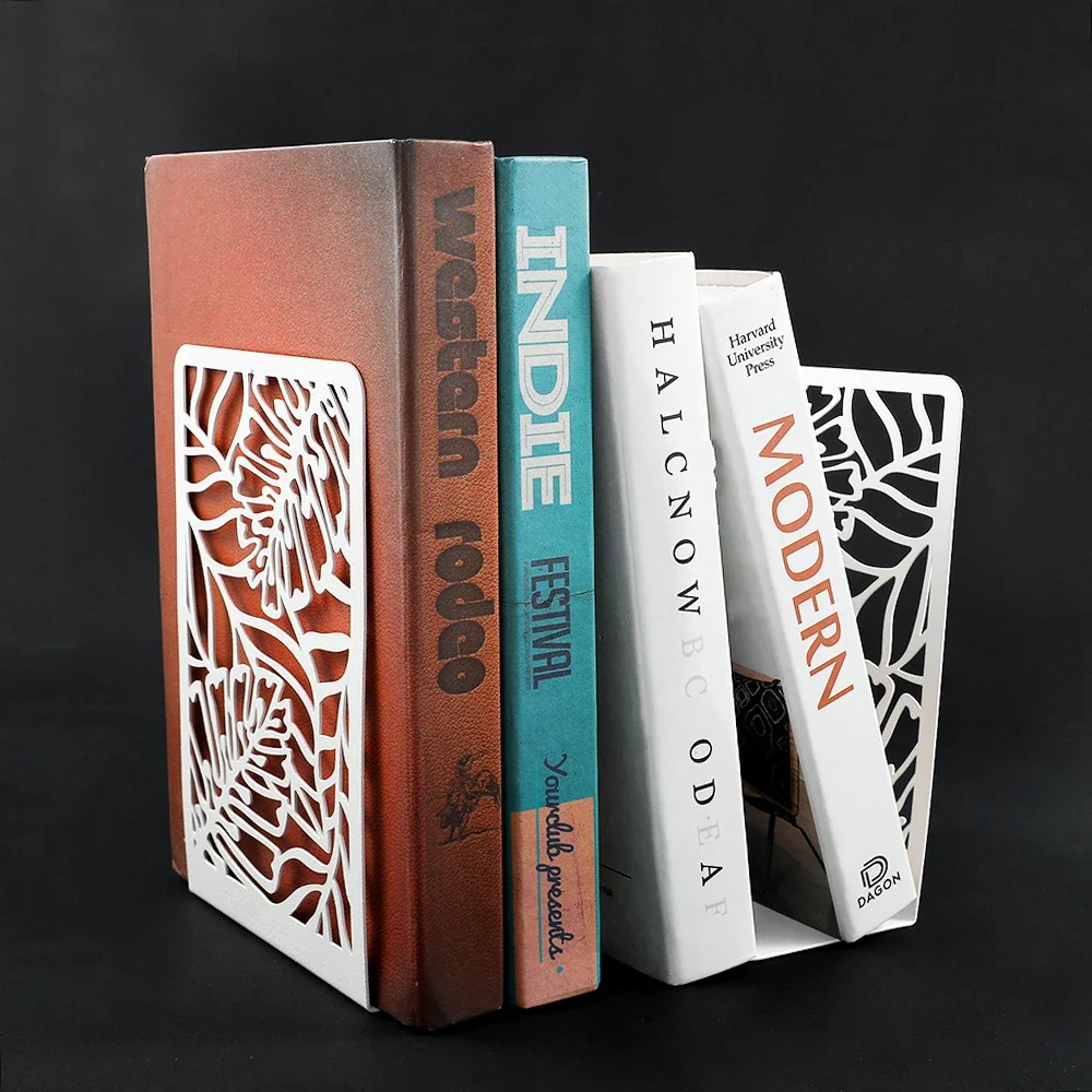 Serre-livres feuilles délicates – Image 17