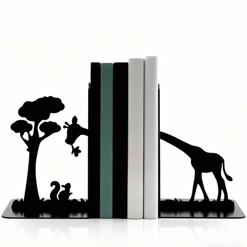 Serre-livres girafe
